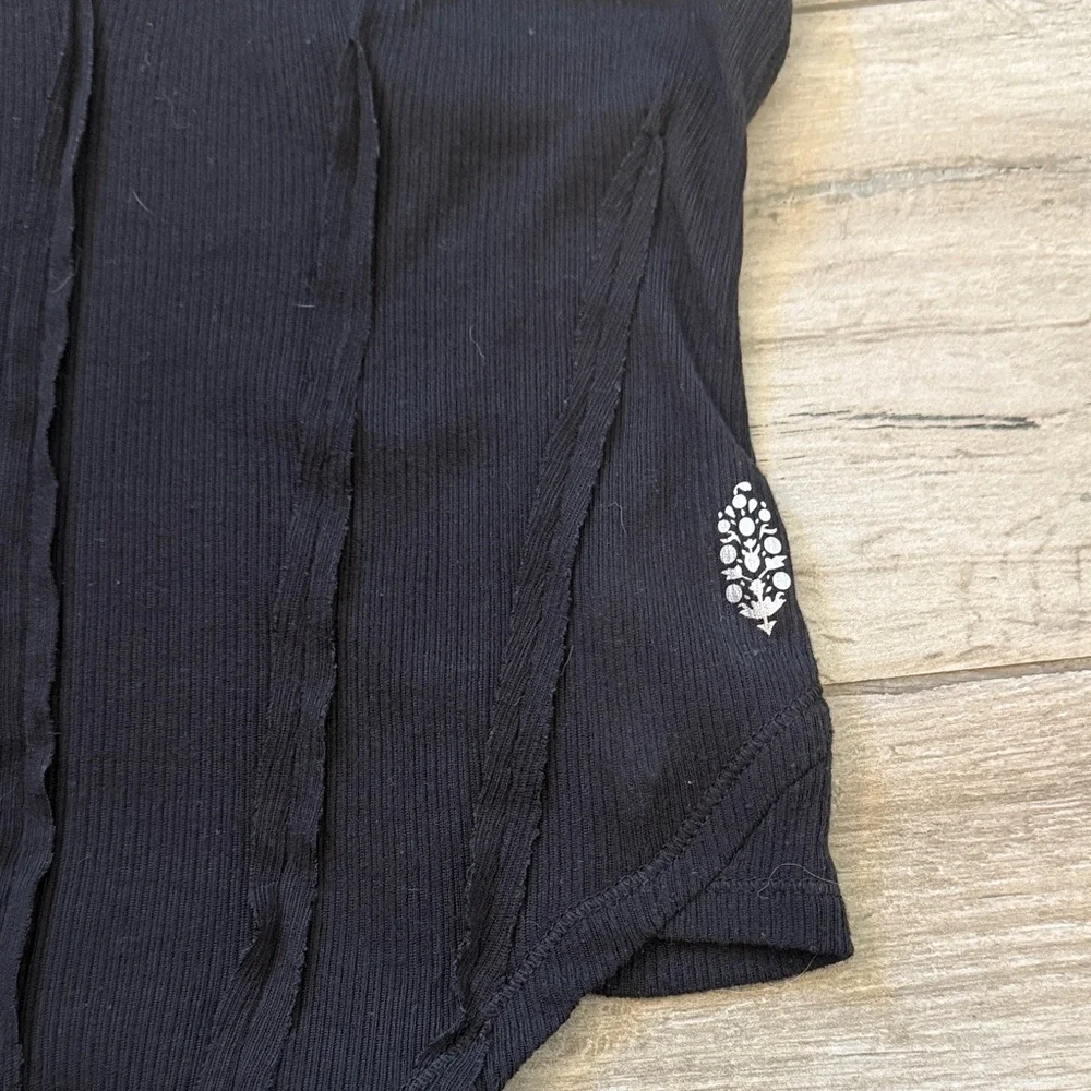 Free People Movement Racerback Tank Tops - Purple and Black - Picture 7 of 9